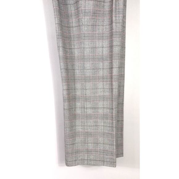 Talbots Heritage Wide Leg Womens Gray Wool Blend Trouser Pant Size 10 - Picture 4 of 14
